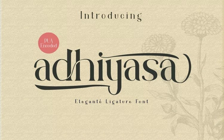 Adhiyasa Serif Font