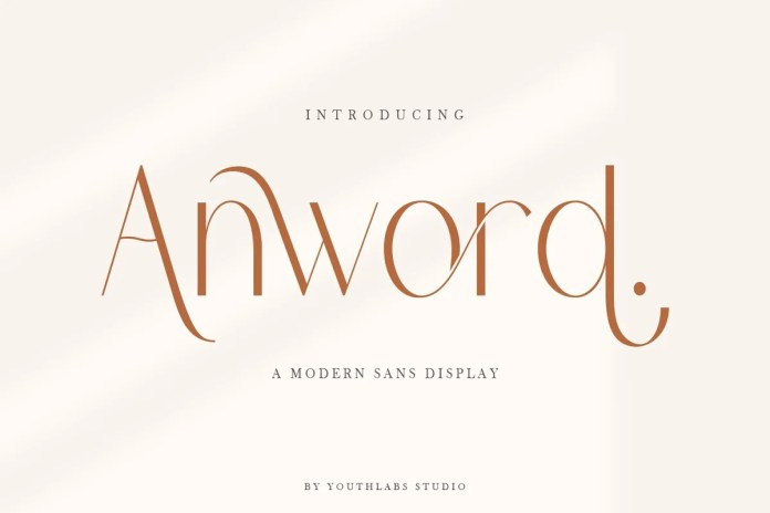 Anword Sans Serif Font