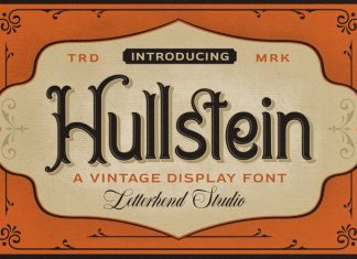 Hullstein Display Font