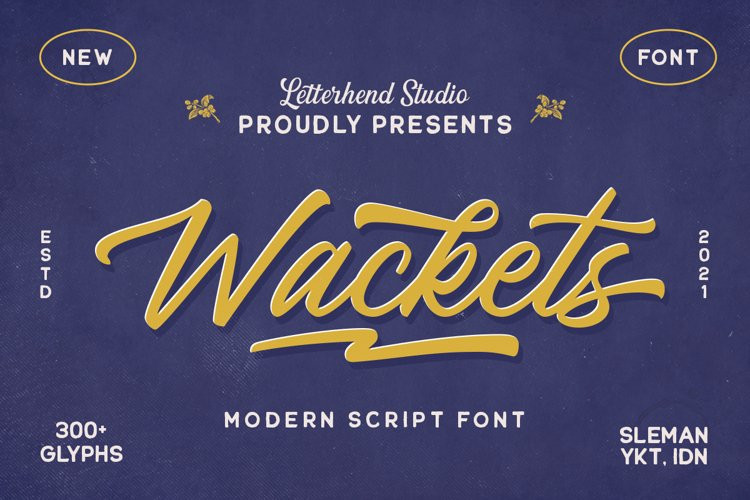 Wackets Script Font