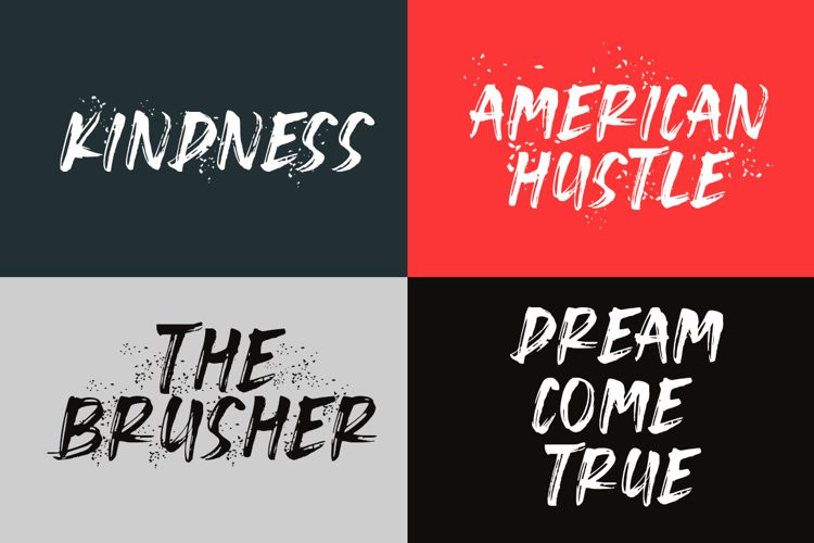 Great Brush Font