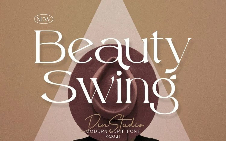 Beauty Swing Serif Font