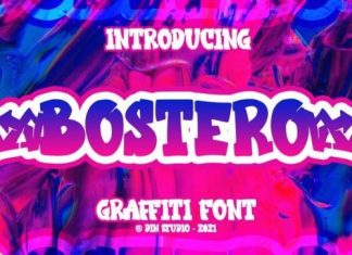 Bostero Display Font