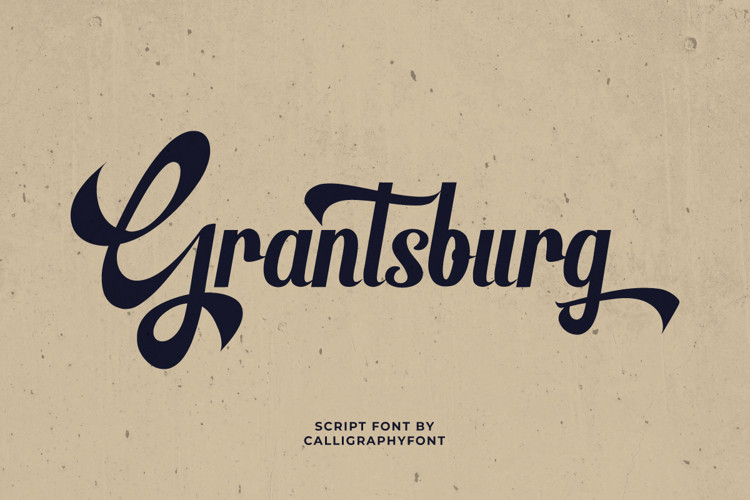 Grantsburg Script Font