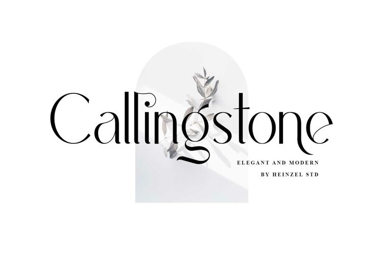 Callingstone Sans Serif Font