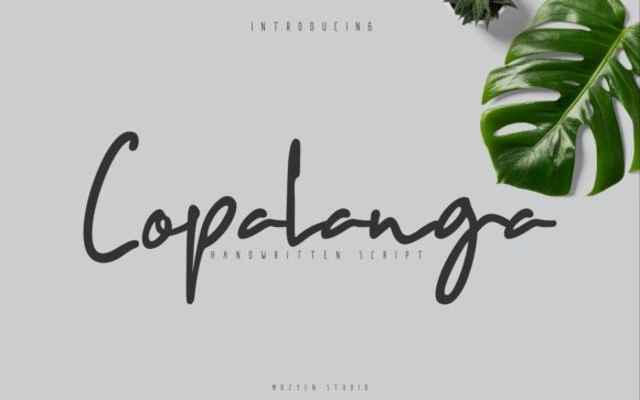 Copalanga Script Font