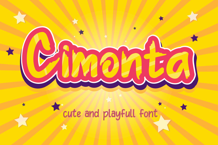 Cimonta Display Font