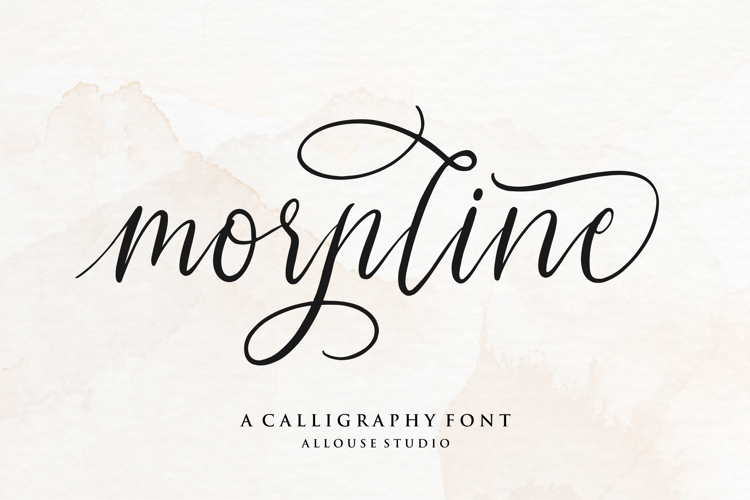 Morpline Script Font