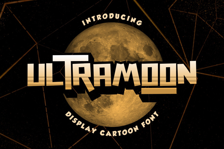 Ultramoon Display Font