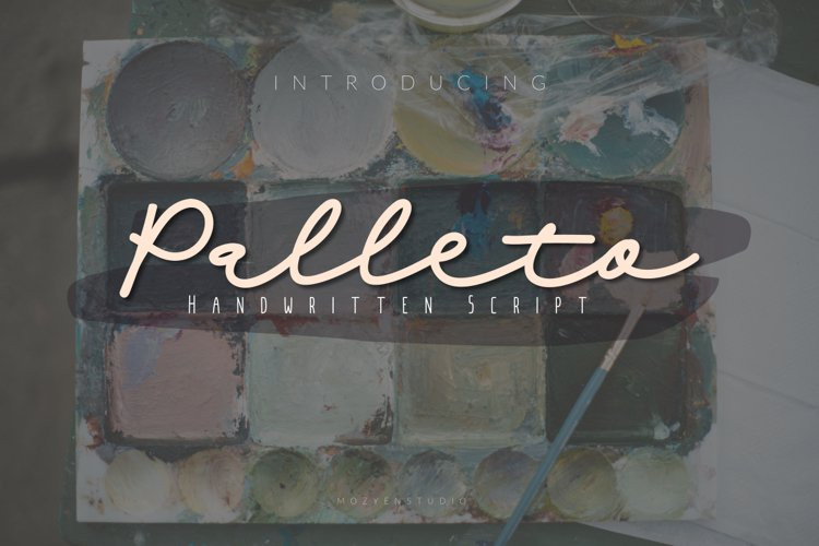 Palleto Handwritten Font