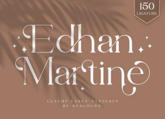 Edhan Martine Serif Font