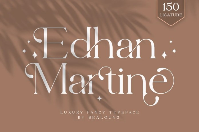 Edhan Martine Serif Font