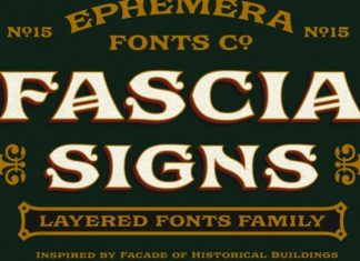 Ephemera Fascia Display Font
