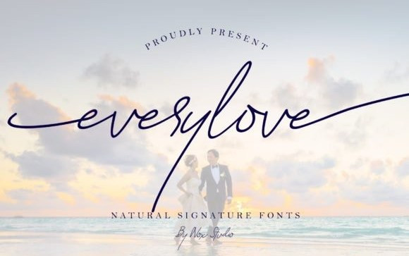 Everylove Handwritten Font