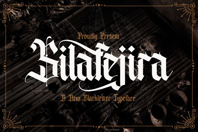 Silafejira Blackletter Font