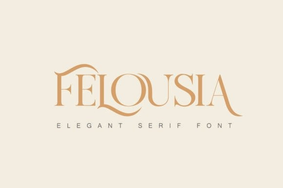 Felousia Serif Font