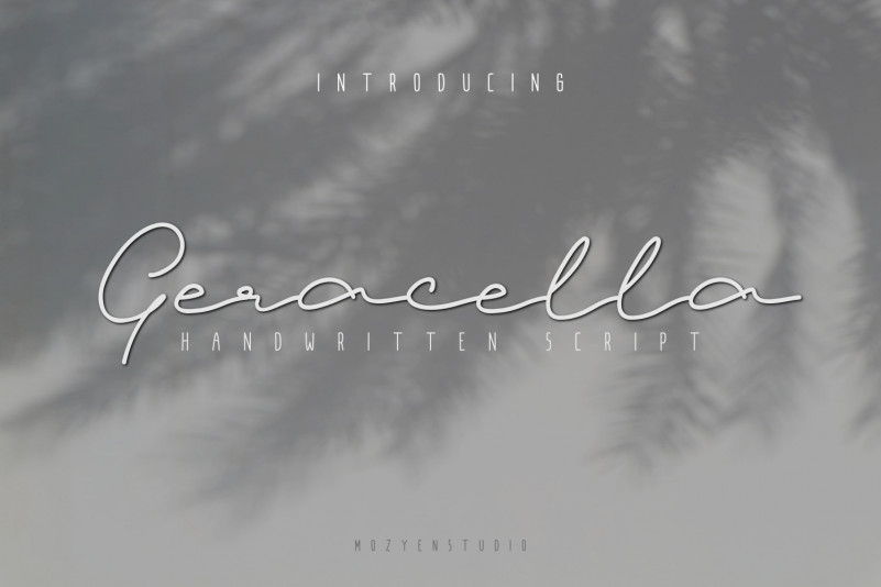 Geracella Handwritten Font