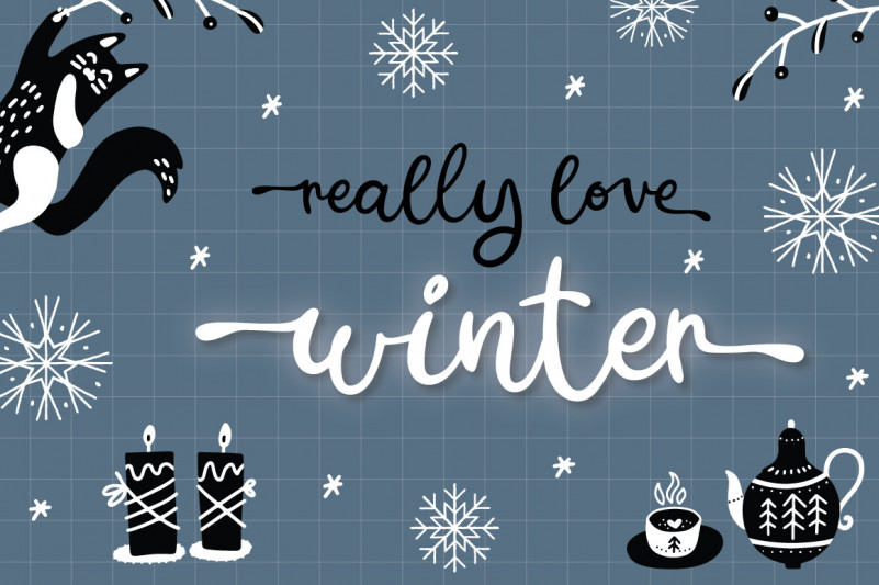 Winter Harmony Script Font