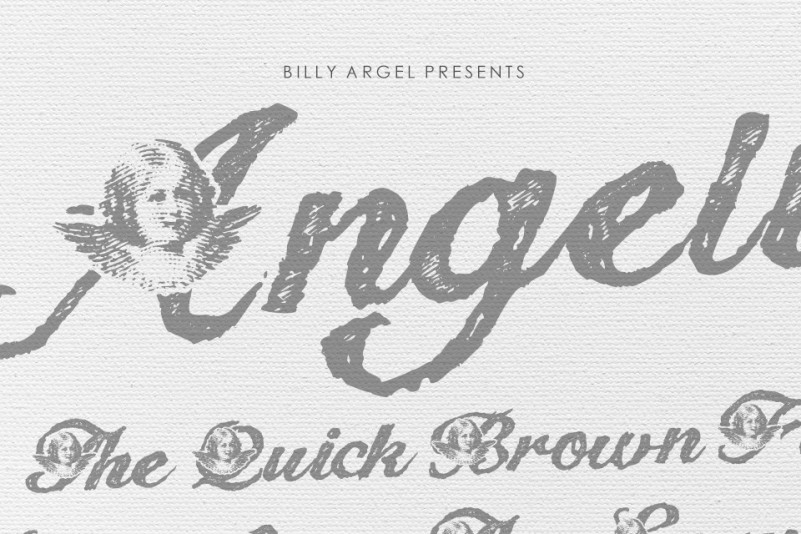 Angelica Script Typeface