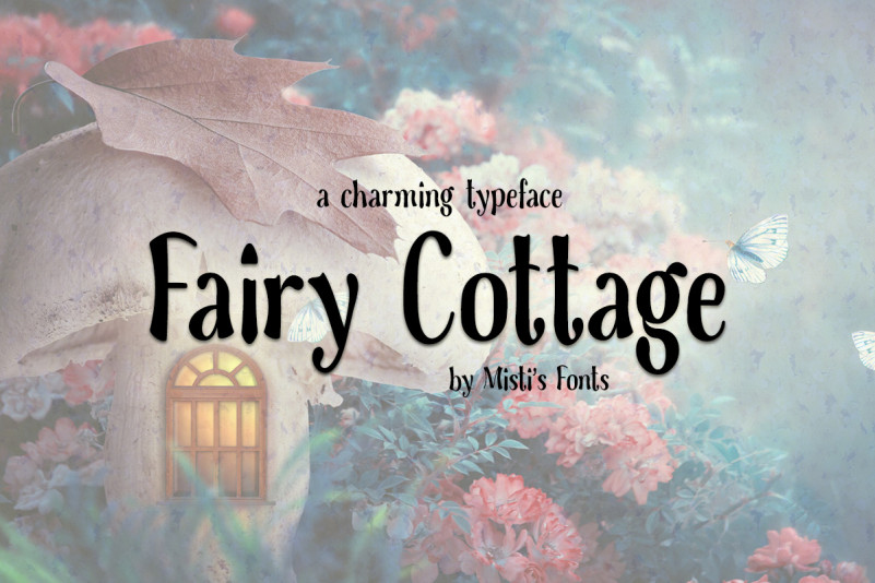 Fairy Cottage Display Font