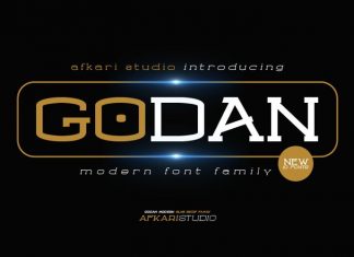 Godan Display Font