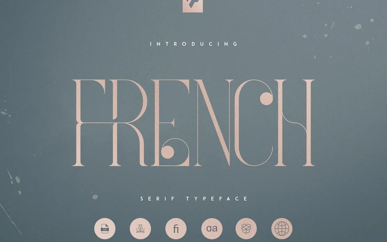 French Serif Font