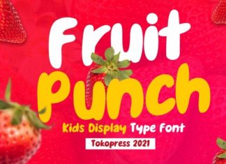 Fruit Punch Display Font