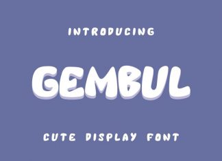 GEMBUL Display Font