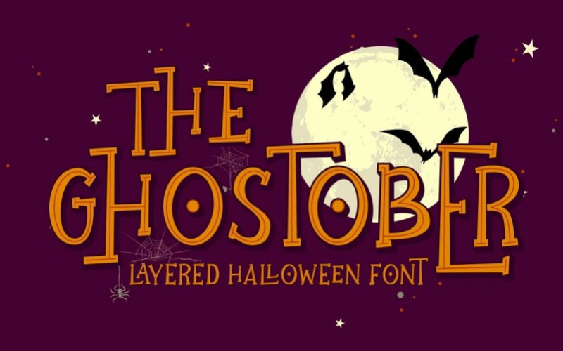 Ghostober Display Font