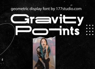 Gravity Points Sans Serif Font