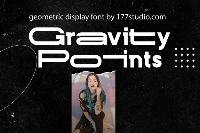 Gravity Points Sans Serif Font