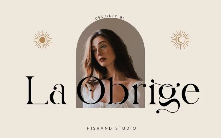 La Obrige Serif Font