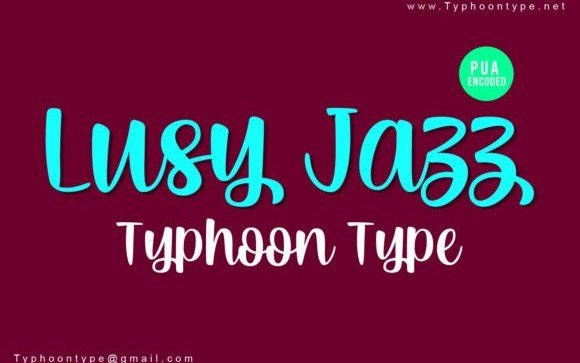 Lusy Jazz Script Font