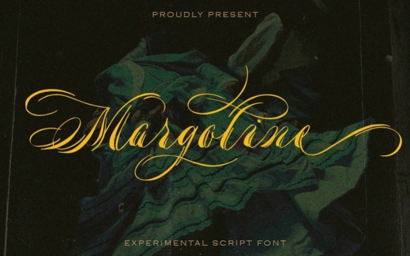 Margoline Calligraphy Font