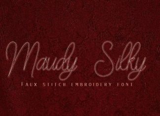 Maudy Silky Script Font