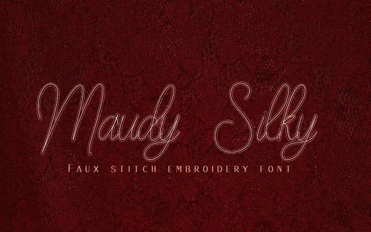 Maudy Silky Script Font