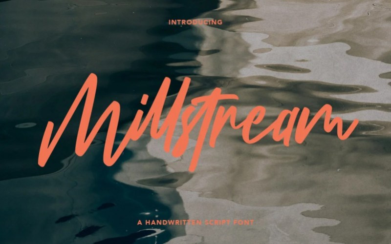 Millstream Script Font