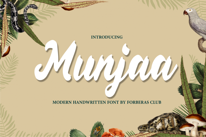 Munjaa Script Font