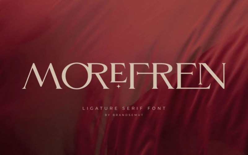 Morefren Serif Font