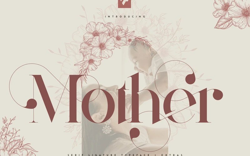 Mother Serif Font