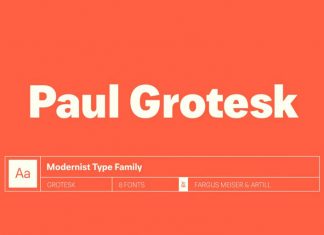 Paul Grotesk Sans Serif Font