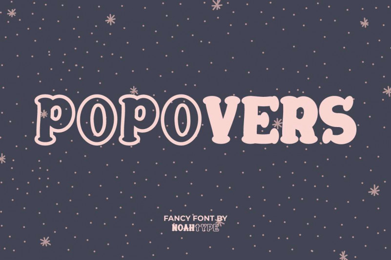 Popovers Display Font