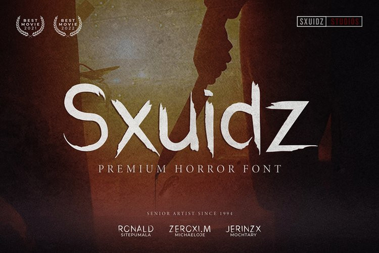 Sxuidz Brush Font