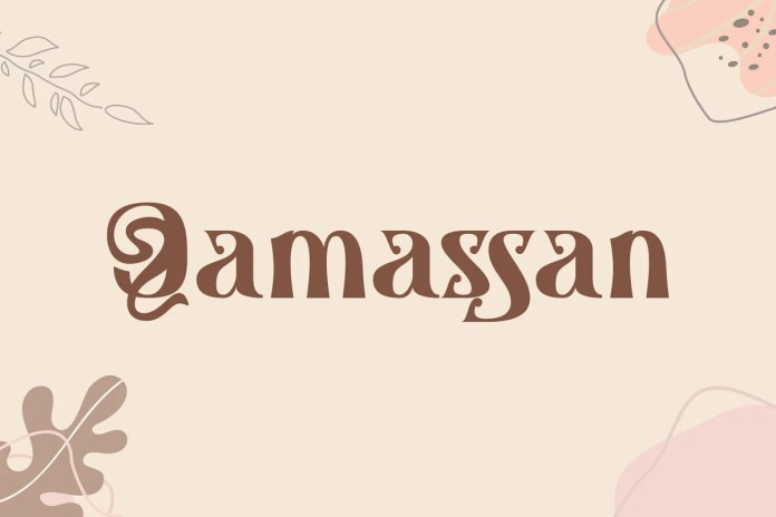 Qamassan Font