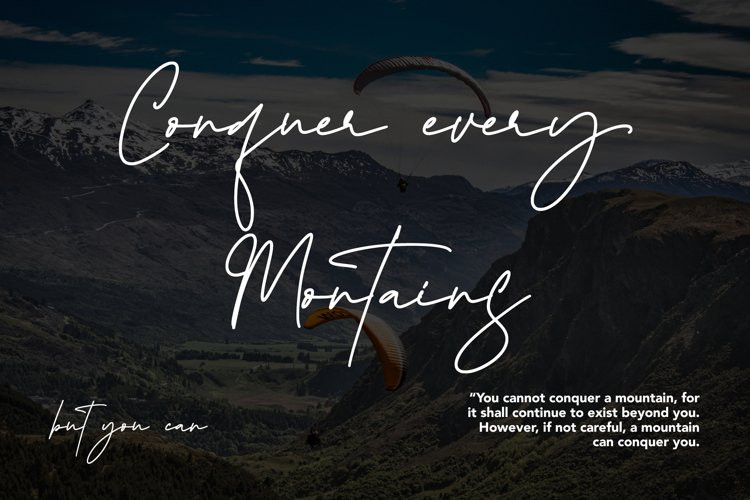 Queenstown Signature Script Font