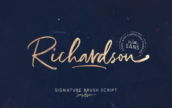 Richardson Script Font