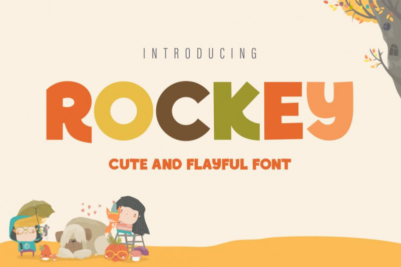 ROCKEY Display Font