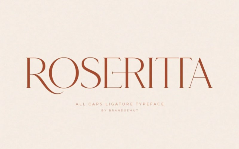 Roseritta Serif Font