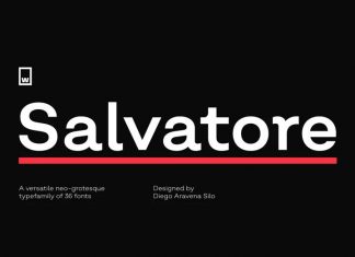Salvatore Sans Serif Font