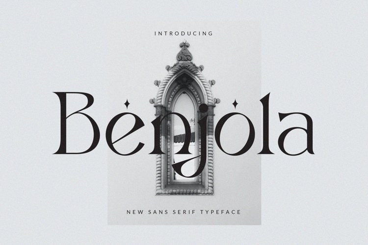 Benjola Serif Font